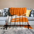 thumbnail image 2 of Chilfamy Wooden Bench Throw Blanket for Couch Sofa Bed Office Travel Camping All Seasons Flannel Material Blanket 60x80in, 2 of 6