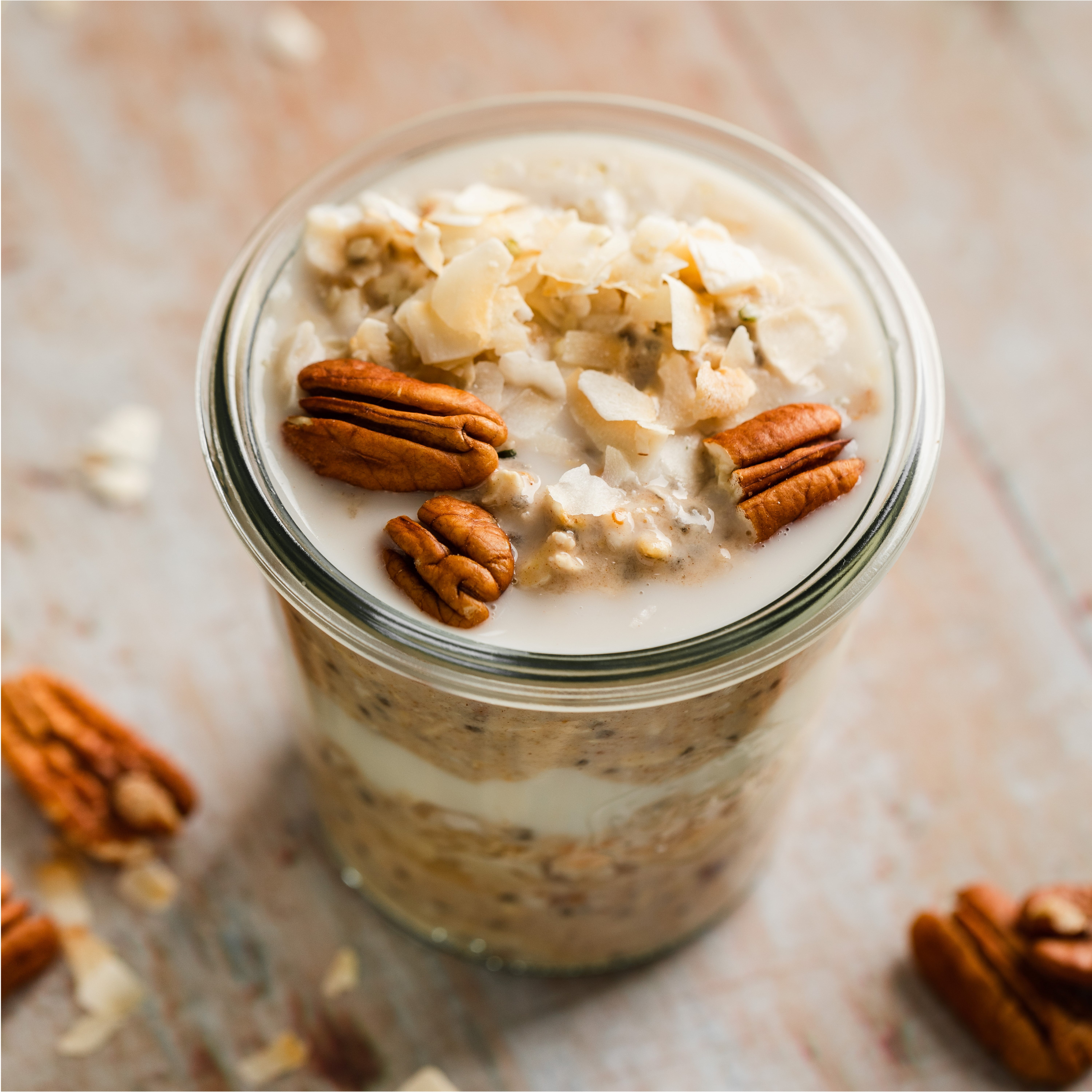 (4 pack) Purely Elizabeth Gluten-Free Superfood Oatmeal, Vanilla Pecan, 2 oz Cup