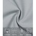 thumbnail image 3 of Lavenicole Men's Golf Work Pants 30" 32" Classic Fit Stretch Flat Front Casual Dress Pants with Pockets Light Gray, 3 of 6
