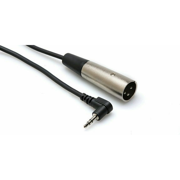Hosa XVM-110M Right Angle 3.5mm TRS to XLR3M 10 Ft