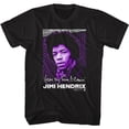 thumbnail image 1 of Jimi Hendrix Hear My Train A Comin' Black Adult T-Shirt, 1 of 2