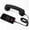 Black, variant on Retro Phone Handset,Wired Plug-in Vintage Phone with Microphone, Anti-radiation, Wired Phone Accessory with Volume Control, Compatible with iPhone and Android Phones, Type-C Interface