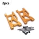 thumbnail image 2 of Frontal Coche Swing ARM Profesional Largo Tiempo Servicio Exquisito RC Suspensión Brazos Repuestos Reemplazo para 44575 144001 Oro 2 Piezas Inevent FN001433-03, 2 of 7