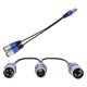 thumbnail image 4 of Adaptador de cable, conector hembra de 0,3 m Adaptador de cable conector hembra Cable de extensión de micrófono Funcionamiento suave, 4 of 9