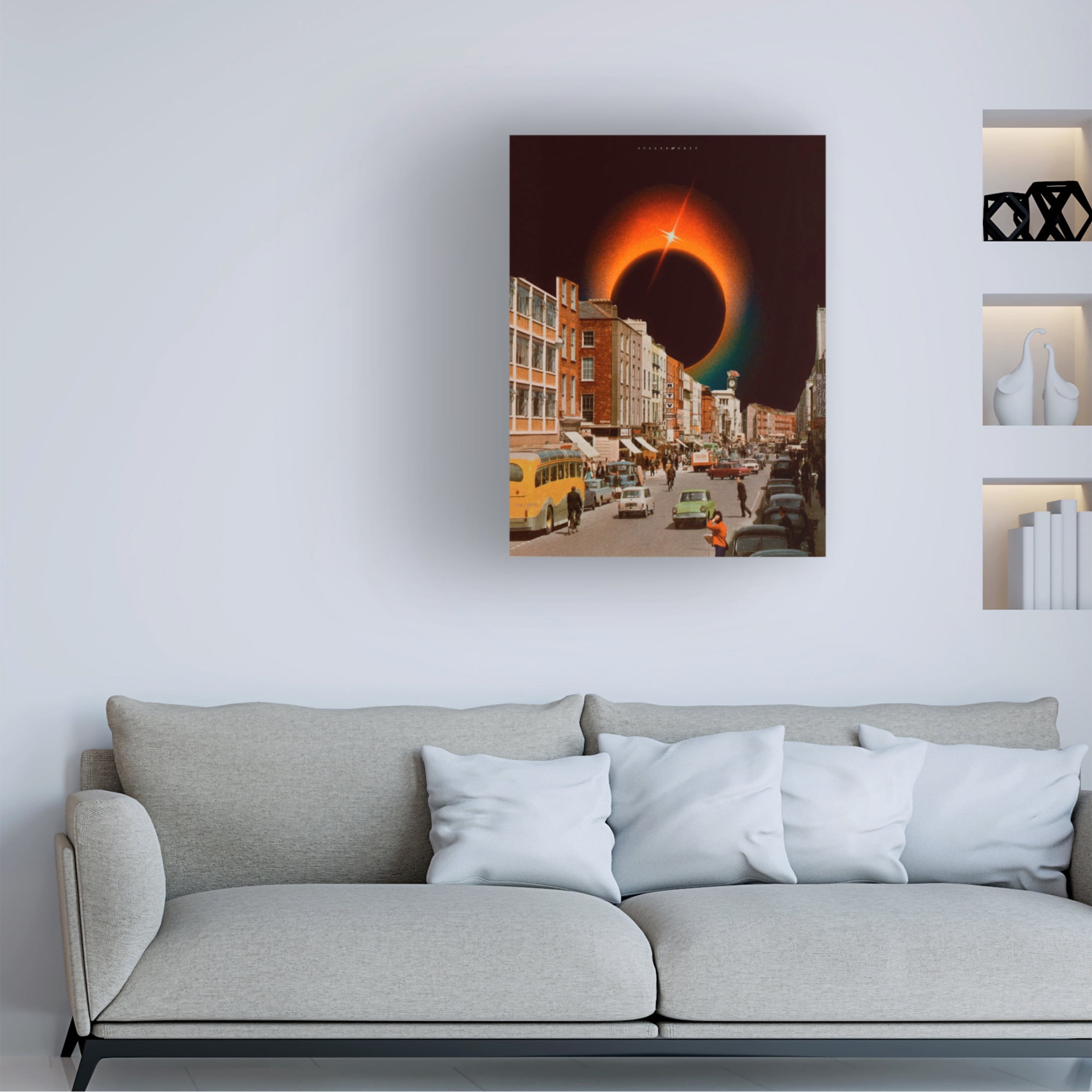 Trademark Fine Art spacerocket art 515 Canvas Wall Art