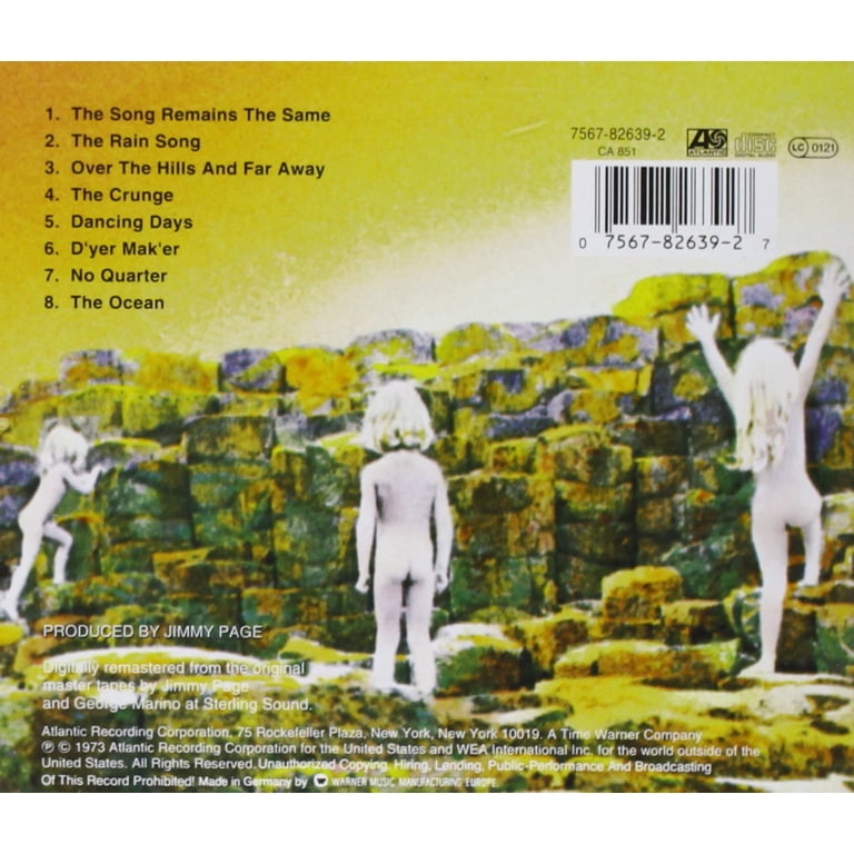 Led Zeppelin - Houses of the Holy - CD - Walmart.com