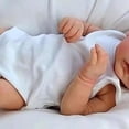 thumbnail image 4 of KUFptva Cute Doll Boy Eyes Open Boy/Girl Lovely Romper Doll 18 Inch Toy Birthday for Boys Dress-up Party, 4 of 7