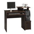 thumbnail image 1 of Sauder Beginnings Computer Desk in Cinnamon Cherry Finish, 1 of 9