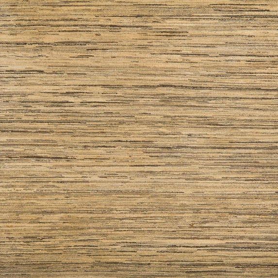 Ahgly Company Machine Washable Indoor Square Abstract Light Brown Area Rugs, 7' Square