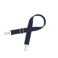 thumbnail image 1 of Youkk Femmes Coton Sac Bandoulière Remplacement Dames Simple Conception Sac à Main Réglable Bande avec Boucles Accessoires Bleu, 1 of 6