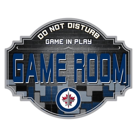 Winnipeg Jets 12 Game Room Tavern Sign