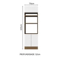 thumbnail image 2 of Despensero Alacena Organizador Madesa 3 Puertas GL 225 cm, 2 of 5
