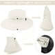 thumbnail image 5 of Sombrero de playa Sun Hat UTOWO de verano con protección UV para mujer, 5 of 9