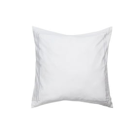 City Scene Variegated Pleats White European Sham Pair Walmart Com