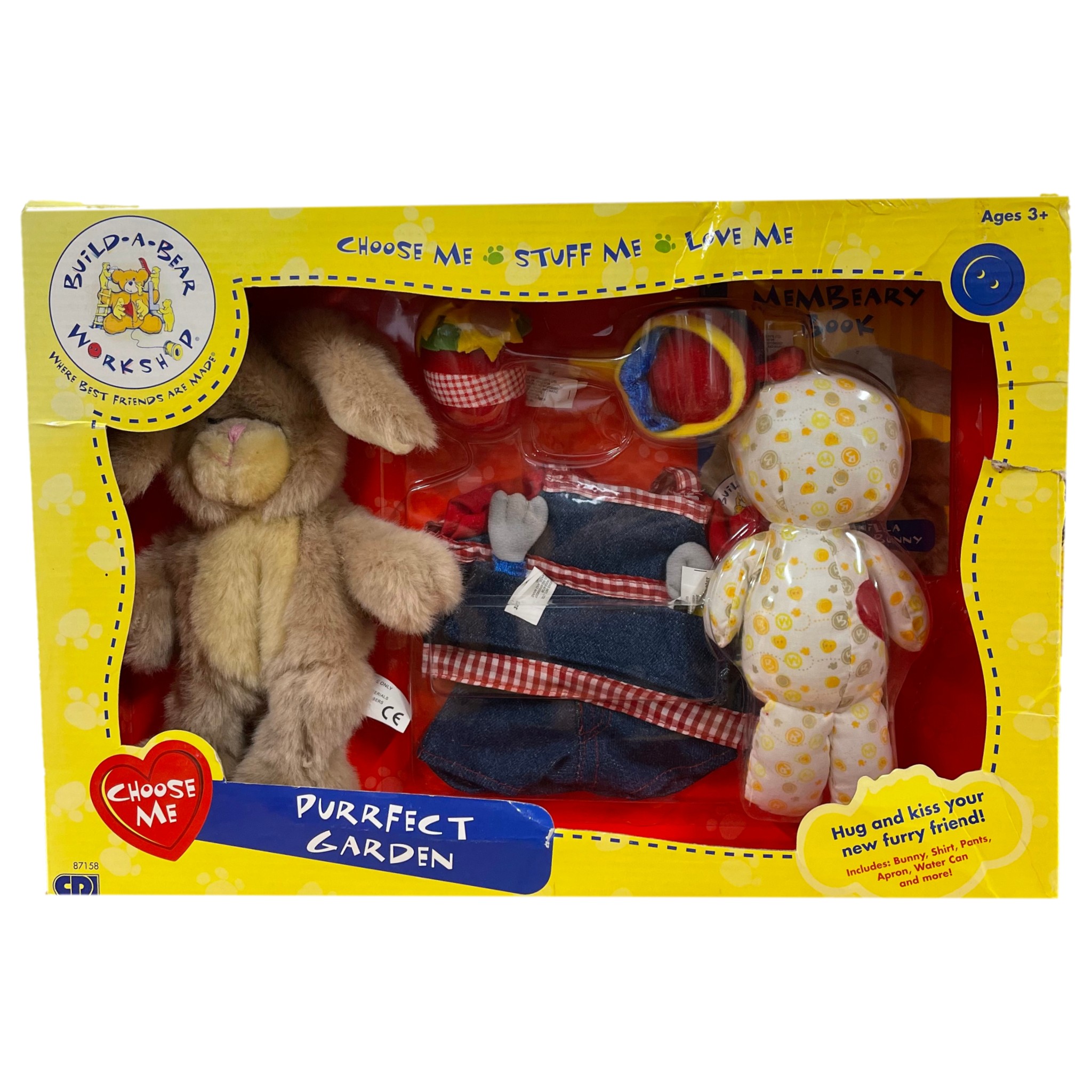 Build A Bear Perfect Garden Bunny Rabbit Stuffed Animal Walmart