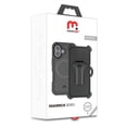 thumbnail image 2 of Funda Case MYBAT Maverick Mag clip para iPhone 16 PLUS - Negra con mica, 2 of 6