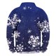 thumbnail image 3 of Sudadera sin capucha para hombre, informal, a la moda, con cuello alto, estampado, cremallera, jersey de manga larga, blusa de poliéster para hombre, 3 of 3