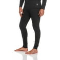 thumbnail image 3 of Body Glove Fleece Lined Thermal Leggings for Men - Winter Long Johns Base Layer Performance Underwear - Mens Insulated Bottom, Black/2XL, 3 of 6