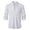 A-White315, variant on XIAONU Men's Solid Color Medieval Shirts Relaxed Fit Lace Up Neck Tunic Top Breathable Vintage Style Renaissance Shirt