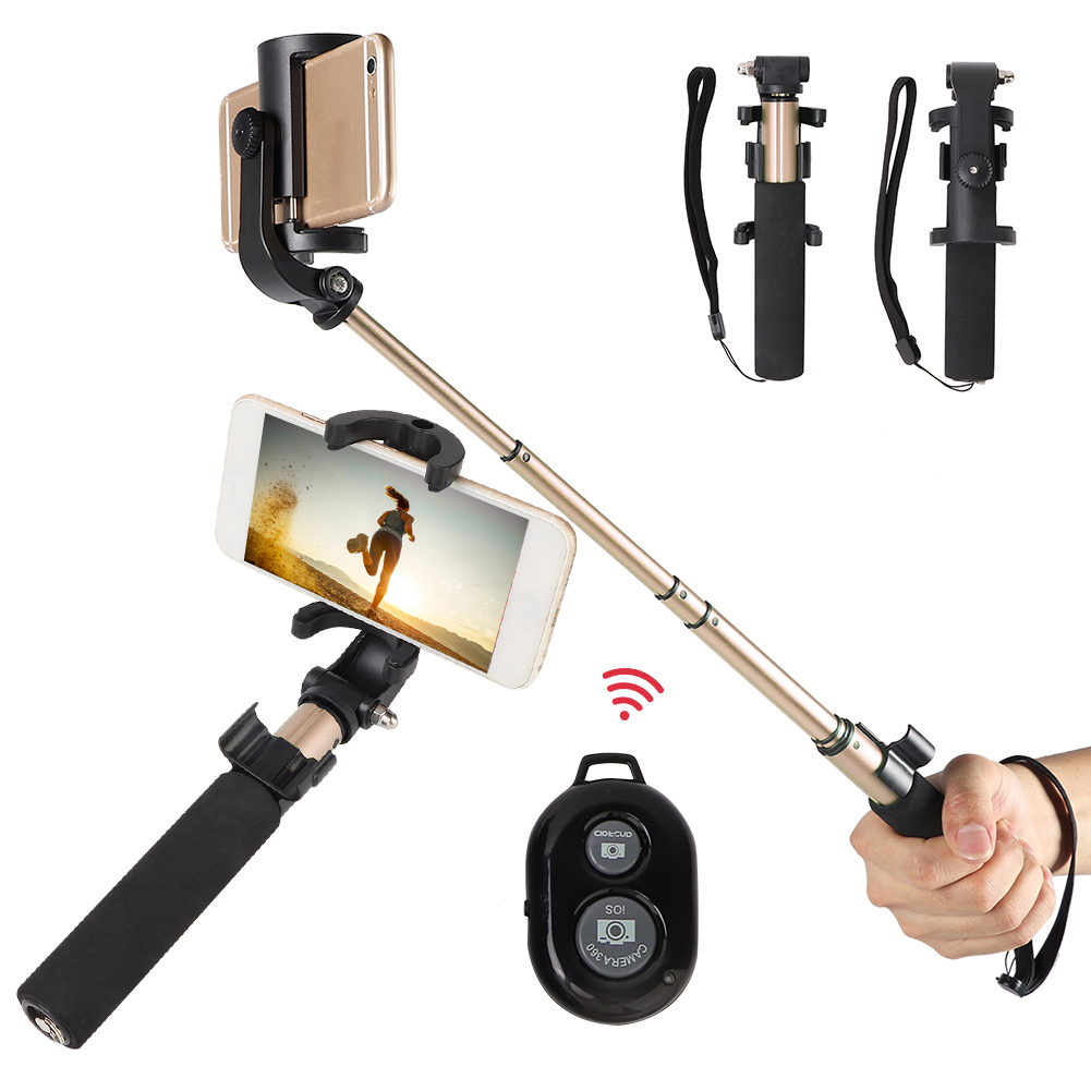 Selfie Stick Aluminum Alloy Selfie Stick Tripod Extend For Mobile Phone