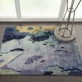 thumbnail image 5 of Nourison Prismatic 5'6" X 7'5" Denim Area Rugs 099446471178, 5 of 9
