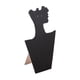 thumbnail image 5 of Exhibidor de collares de terciopelo, expositor de joyas, escaparate de tienda, organizador suave, almacenamiento de accesorios, soporte para joyas, Negro, 5 of 8