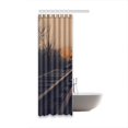 thumbnail image 2 of Cortina de Ducha ABPHQTO de poliéster Impermeable Oso 90x180 cm, 2 of 2