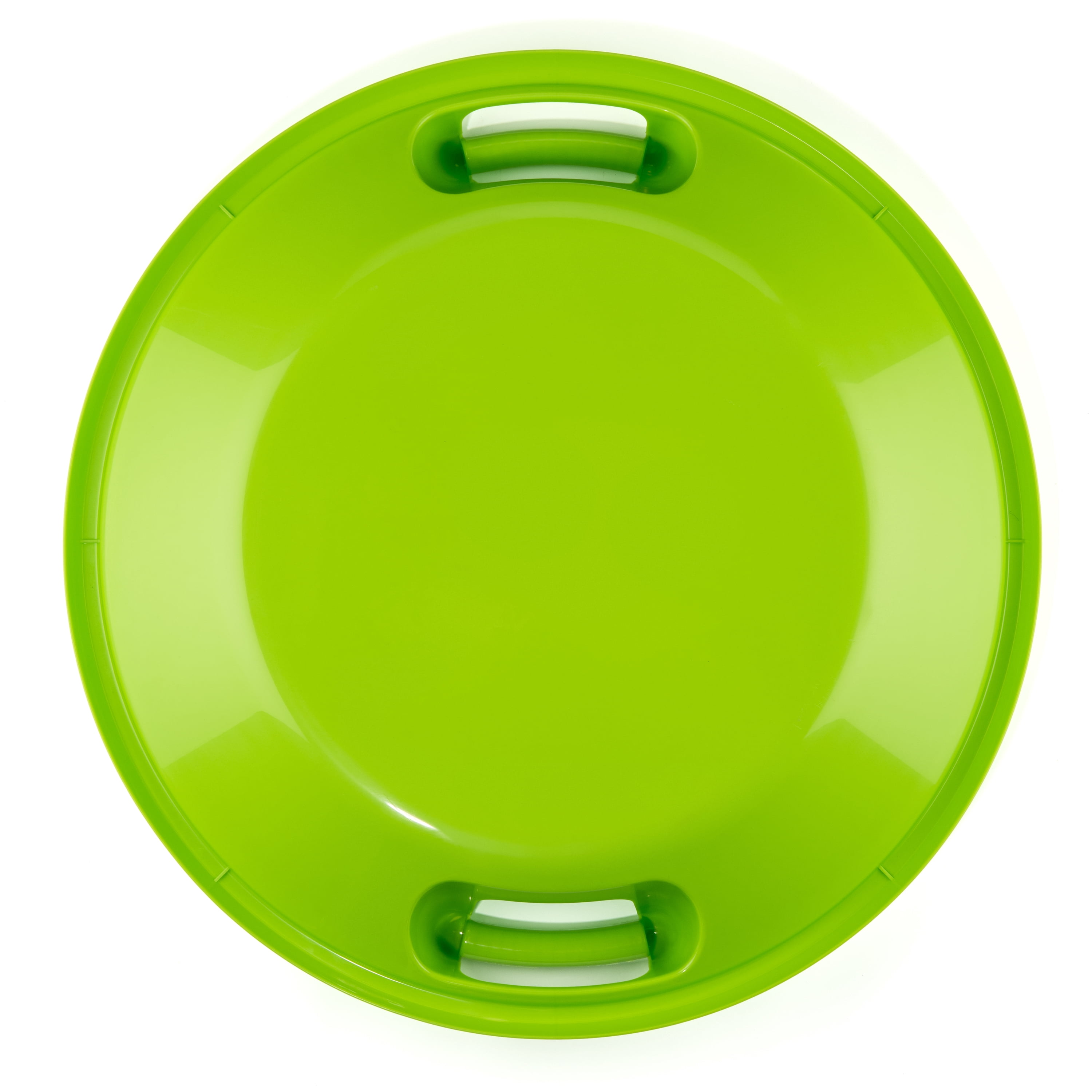 Lucky Bums Circular Saucer Snow Sled for Winter Sledding, 25", Green