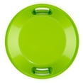 thumbnail image 2 of Lucky Bums Circular Saucer Snow Sled for Winter Sledding, 25", Green, 2 of 3