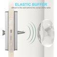 thumbnail image 2 of Strongest Wall Door Handle Stopper, Triomphe 6 Pieces Clear Rubber Door Knob Round Wall Protector Pad Silent Wall Handle Protector, 2 of 5