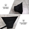 thumbnail image 3 of 2PCS Diffuser Sock 15x17cm Foldable Diffuser Square Video Light Cover Accessory, 3 of 8