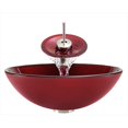 thumbnail image 1 of Polaris 641-WF-BN Brushed Nickel Bathroom Waterfall Faucet Ensemble, 1 of 1