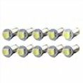 thumbnail image 3 of Ruiandsion 10pcs 6V BA7S LED Dashboard Light Bulbs 5050 1SMD 30lm White for Dashboard Light Indicator Light Instrument Panel Light,Negative Earth, 3 of 4