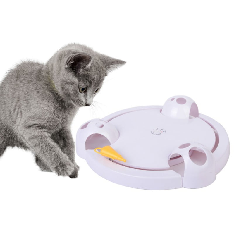 Fun Interactive Mouse Pounce Cat Toy 