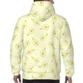 thumbnail image 7 of Daiia Green Pears for Men's Fashion Hoodies & Sweatshirts with Kangaroo Pocket Hooded Sweatshirt Breathable & Moisture Wicking-X-Large, 7 of 7