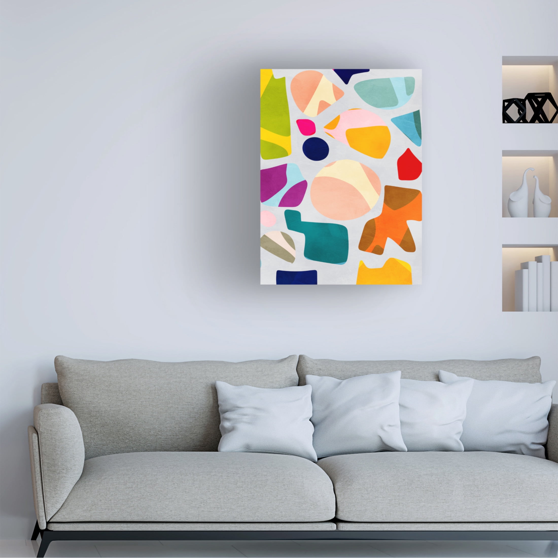 Trademark Fine Art Ana Rut Bre Summer cut outs Canvas Wall Art