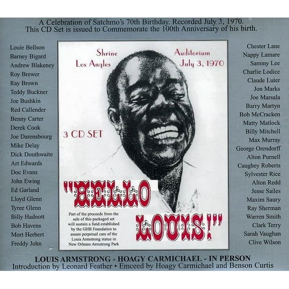 Various Artists - Hello Louis! - Music & Performance - CD