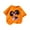Orange, variant on BXSRUTA Girls Boys Cotton Short Sleeve Tee Shirts Fun Print Soft Breathable Tops for Kids Ages 3-12 Years
