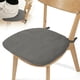 thumbnail image 1 of Cojín para Silla, Almohadilla para Asiento con Funda de Pana, Relleno Cómodo con Base Antideslizante, 43x41x3 cm, para Oficina, Hogar y Uso Estudiantil, 1 of 6