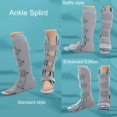 thumbnail image 2 of Ankle Splint Compression Adjustable Ergonomic Design Fasten Tape Breathable Prevent Foot Damage Professional Elastic Postoperative Ankle Brace for Unisex, 2 of 8