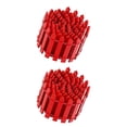 thumbnail image 4 of Valla de en miniatura Yuarrent Decoraciones Jardín Decorativo Rojo 100x5cm 2Conjunto, 4 of 6