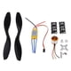 thumbnail image 1 of Motor de 1000KV con Hélice ESC 30A para Reemplazo de Piezas de Bricolaje, 1 of 6