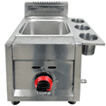 thumbnail image 3 of Elite Kitchen Supply 3.5 gal Gas Deep Fryer 54,000 BTUs Stainless Steel, Outdoor Commercial Use, 3 of 8