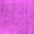 thumbnail image 1 of Ahgly Company Indoor Square Oriental Pink Industrial Area Rugs, 7' Square, 1 of 4
