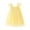 Yellow, variant on Aayomet Toddler Dress Toddler Baby Girl Tutu Tulle Dress Sleeveless Fluffy Cute Party Sundress,Pink 5-6 Years