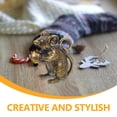 thumbnail image 3 of BESTYASH 1Ud Adorno De Ratón De Latón Café Para Crear Pulseras Collares Y Llavero Personalizado, 3 of 6