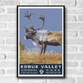 thumbnail image 2 of Kobuk Valley National Park Vintage Travel Poster / Postcard WPA Style Retro Alaska, 2 of 4