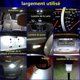 thumbnail image 5 of 10pcs White T10 3030 2smd Led Car Light Bulbs Lamp High Illuminum Led Sidelight Turn Signalwhite Light, 5 of 5