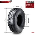 thumbnail image 5 of (2) WANDA Sport GNCC Racing Tires 22x7-10 fit for Yamaha Grizzly 300 Beartracker 250 front, 5 of 7