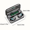 thumbnail image 2 of [Ideal Gift] TWS Hi-Fi Stereo Wireless Earbuds - Ideal Gift for Women, Charging Case, Voice Noise Cancellation, Wireless In-Ear Headphones for Sports & GamingTws In-Ear Hi-fi Stereo Wireless Earphone, 2 of 8